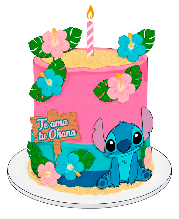 Stitch bailando